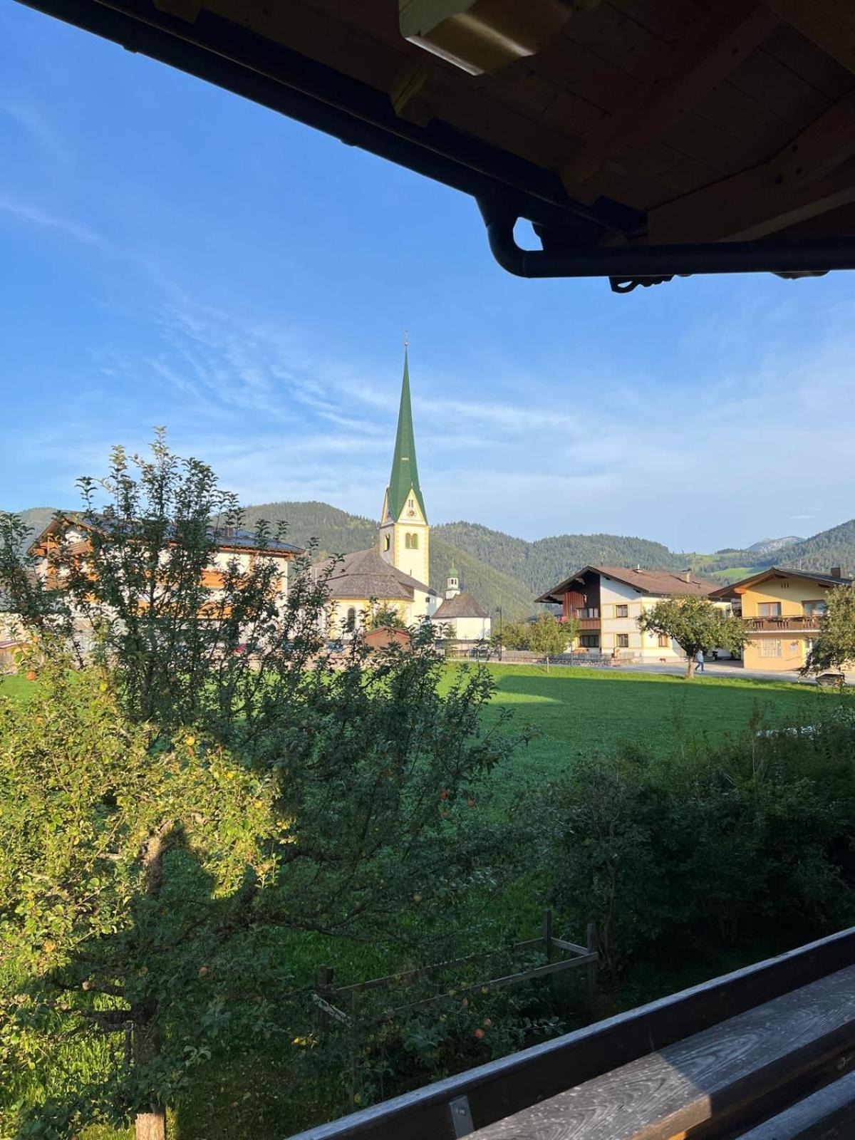 Ferienwohnung Mesnerhof Brandenberg Exterior foto