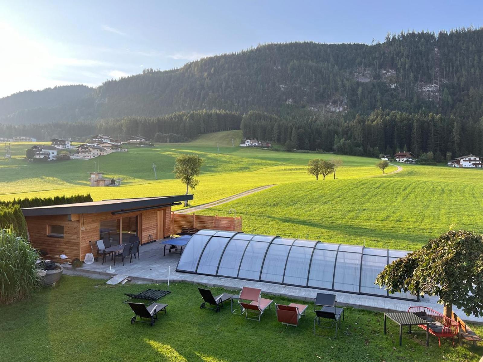 Ferienwohnung Mesnerhof Brandenberg Exterior foto