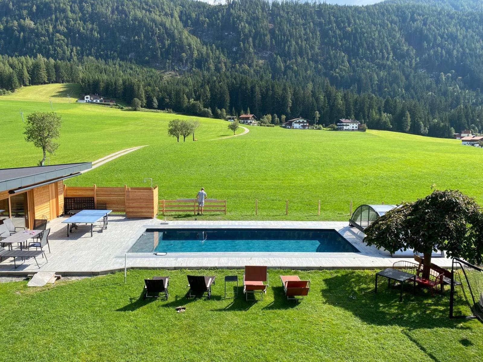 Ferienwohnung Mesnerhof Brandenberg Exterior foto